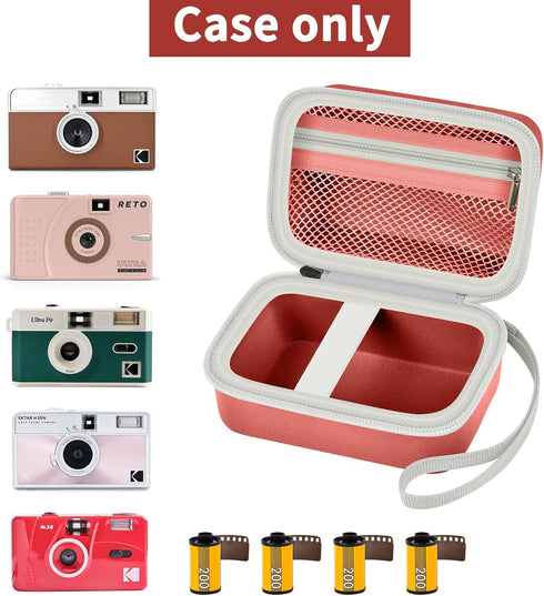 Digital Camera Case Compatible with KODAK EKTAR H35 H35N Half Frame Film Camera, Storage Holder Organizer for Kodak Ultra F9 M35 M38 Paper Shoot C...