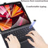 Wireless Bluetooth Keyboard, Ultra Slim Rechargeable Portable Cordless Keyboard with Touchpad 10 Inch Wireless Keyboard for iOS Android Windows iP...