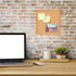 12x12" Cork Board Tiles Bulletin Board, 1/2" Thick Small Square Cork Boards for Walls, Self-Adhesive Cork Tiles for Home, Office, School, Bulletin...