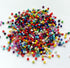 1000PCS 3mm Glass Beads for Jewelry Making,Glass Seed Beads Craft Beads for DIY Bracelets Necklaces Supplies Friendship Earring Ring Making (Mixed...