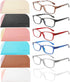 6-Pack Reading Glasses Blue Light Blocking for Women Men, Lightweight Anti Eyestrain/Glare Computer Readers with Spring Hinge(2.0)...