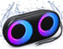 MIATONE Portable Bluetooth Speakers with Lights, Bluetooth Speaker Kids, 15W, IPX7 Waterproof, Bluetooth 5.3, 24H Playtime, Built-in MIC, TWS Port...