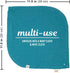 Kishu Baby Indi - Fairtrade Organic Baby Bibs for Girls or Boys - Rounded, 4-Way Reversible, 8 Layer Muslin Drool Bibs...