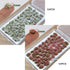 Cayway 106 PCS Static Grass Tufts Model Grass Tufts Artificial Grass, Flower Cluster Model Static Scenery Model for Train Landscape Railway Artifi...