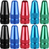 Bike Presta Valve Stem Caps Aluminum Anodized Bike Tire Caps Air Dust Stem Covers-Used on Presta/French Valves for MTB Mountain Road Bike, Hybrid ...
