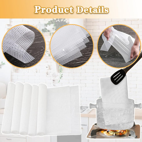 Silicone Dehydrator Sheets, Non Stick Silicone Mesh for Dehydrator Tray Liner 14x14inch Silicone Dehydrator Sheet Food Dehydrator Sheets Fruit Dry...