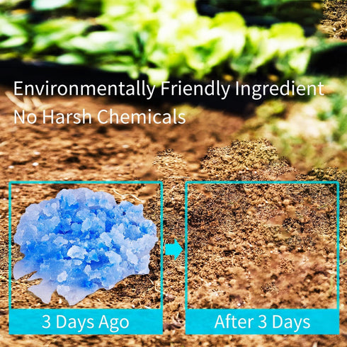 50 Packs Liquid Waste Gelling, Eco Deodorizing Gel Degradable Absorbent Poop Urine Gel for Outdoor Recreation Camping Toilet, Porta Potty Deodoriz...