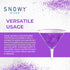 Snowy River Purple Cocktail Glitter - All Natural Edible Beverage Glitter for Cocktails, Wine, Champagne & Soda, Perfect for Parties or Dusting Ca...