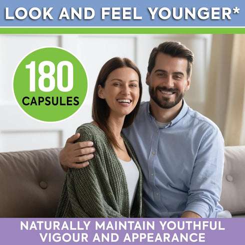 Extra Strength Resveratrol 1568mg - 180 Capsules - 3 Months Supply | Antioxidant Supplement | Natural Trans-Resveratrol Pills | for Anti-Aging, He...