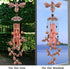 Bee Wind Chimes for Garden, Gifts for Mom, Home, Balconies, Rooms, Patio, Indoor, Outdoor Bee Decoration, Aluminum Bee Chimes, Bees Wind Catcher, ...