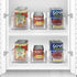 Sorbus Stackable Refrigerator Organizer Bins - Clear Storage Bins for Kitchen Pantry, Freezer & Fridge Organization - Food Organizing Plastic Cont...