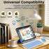 Bluetooth Wireless Keyboard and Mouse Combo,Ultra-Slim Ergonomic Small Rechargeable Bluetooth Keyboard Mouse Set for Apple iPad iPhone Samsung Tab...