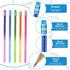 Color Changing Mood Metallic Glitter Pencil with Eraser Wooden Pencils Heat Activated Color Changing Pencils Thermochromic Pencils for Graduation ...