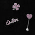 Bling Chain Charms for Clog Shoes Decoration, Luxury Rhinestone Cute Diamond Bear Love Flower Butterfly Crown Designer Jewelry Shoe Accessories fo...