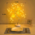 20” 108LED Fairy Sparkly Tree Lamp with Remote Control, USB&3AA Powered 8 Modes, DIY Bonsai Artificial Tree Lights, Fairy Spirit Tree Light for Be...
