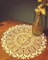 GSS Designs Large Mandala Wall Decor Stencil (16x16 Inch) Yoga Studio Decor Mandala Art Painting Stencil for Wood Wall Furniture Floor Tiles Fabri...