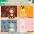 Hanaive 4 Pcs 4 Inch Mini Baby Dolls Lifelike Realistic Baby Dolls Animal Clothes Cute Tiny Babies Gifts for Kids Birthday Baby Shower (Cute Style...