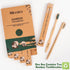Bamboo Toothbrushes Soft Bristles- 10 Pack Eco-Friendly Toothbrush for Adult, BPA-Free Natural Biodegradable Compostable Charcoal Wooden Tooth Bru...