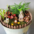 3Pcs Garden Miniature Accessories, Garden Kit, Garden Animals, Resin Miniature Figurines Dollhouse Accessories Micro Landscape Ornaments for DIY K...