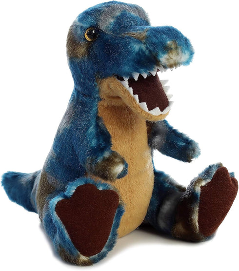 Aurora® Ferocious Dinos & Dragons T-rex Stuffed Animal - Prehistoric Fun - Cuddly Companions - Blue 8.5 Inches...