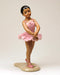 20901 African American Ballerina in Pink Dress 6 1/8" H...