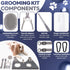 Dog Grooming Hammock Kit | Hanging Dog Grooming Harness | Dog Hammock for Nail Trim with Dog Toenail Clippers | Pet Grooming Hammock & Dog Sling f...