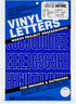 Graphic Products Duro 2-Inch Gothic Vinyl Letters and Numbers Set Blue...