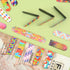 30 Pcs Magnetic Bookmarks, Mini Geometric Page Markers Magnetic, Geometric Magnetic Page Stand Bookmarks for Teachers School Home Office Reading B...