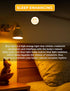 L LOHAS LED Sleep aid Amber Light Bulbs, Blue Light Blocking, A19 9W(60 Watt Equivalent) Dim Light Bulbs, 1800K Warm Light Bulb, E26 Base, 4 Pack...
