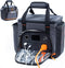 Travel Carrying Case Compatible with Jackery Explorer 300/240/160, Portable Power Station Storage Case with Waterproof Bottom and Front Pockets fo...