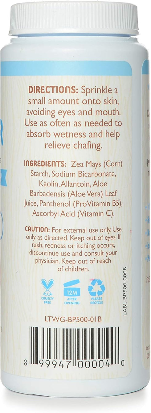 Little Twig Baby Powder, Natural Plant Derived Formula with Cornstarch and Aloe, 100% Talc-Free Powder, Fragrance-Free, 4.5 oz...