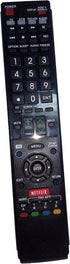 Replaced Remote Control Compatible for Sharp LC-60LE755U LC-60LE640U LC-46LE832U LC60LE820 LC-46LE835 LC-40LE830U AQUOS LED LCD HD TV with Netflix...