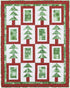 Fabric Cafe Quick Christmas 3-Yard Quilts Pattern - 8 Festive Designs for Lap, Twin, and Queen/King Sizes...
