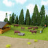 Artificial Model Grass Mat Trains Grass Green 40x200cm or 15.7‘’ x 78'' for Decoration Kids Craft Scenery Model DIY CP2138 (Grass Green)...