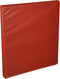 Universal UNV30403 0.5 in. Capacity 11 in. x 8.5 in. 3 Rings Economy Non-View Round Ring Binder - Red...
