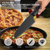 AILUROPODA Nylon Knife | 2 PCS Nylon Knife for Nonstick Pans | Nylon Knife Set for Cutting Fruits, Veggies and Bread Black...