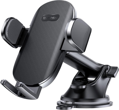 Universal Car Phone Holder Mount for Dashboard Windshield, Military Hands-Free Cell Phone Stand Automobile Cradles Truck Accessories Fit for All i...