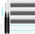 200 PCS Interdental Brushes, Dental Braces Floss Picks for Teeth Cleaning with Soft and Bendable Bristles Efficient Orthodontic Braces Oral Care T...