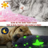Small Dog Calming Pillows, Anxiety Relief Pillows for Dogs and Cats, U-Shape Pillow for Improving Pet Sleeping, Half-Count Soft Cat Pillow, Machin...