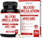Blood Circulation Supplements (150 Capsules) Leg Circulation with Diosmin - Blood Flow Supplements - Blood Circulation For Legs - Vein & Leg Healt...