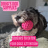 Honeycomb Squeaky Ball, Dog Balls, Squeaky Balls for Dogs, Rubber Dog Ball for Medium to Large Dogs (Pink, 1)...