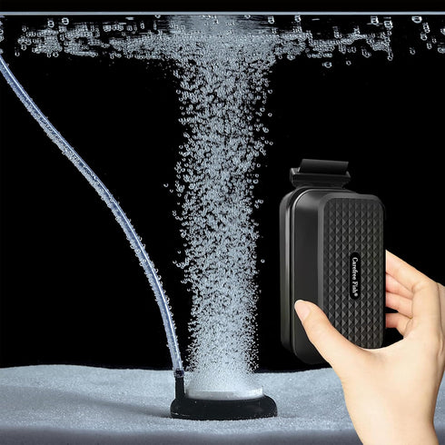 Carefree Fish Aquarium Small Cleaner for Glass Fish Tank Magnet Brush with Algae Scrapers (Magnetic Reinforcement No Floating)...