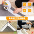 Double Sided Carpet Tape for Area Rugs -Rug Tape 2 Inch x 12 Yards - Residue-Free Heavy Duty Rug Tape Gripper for Hardwood Floors?Removable,...
