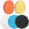 LANIAKEA 5 Pcs 7 Inch Buffing Pads, Polishing Pads Kit 180mm Polishing Pad Car Sponges Buffing Wheel for Car Buffer Polisher Detailing Repair Waxi...