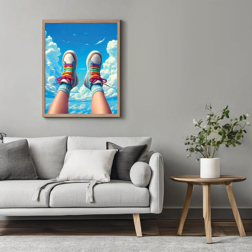 Posterizer 1 pcs-Y2k cute indie aesthetic decor-Abstract & Modern Art-Miscellaneous-Gift for Girls, Boys, Teens-Decor for Home & Office- UNFRAMED ...