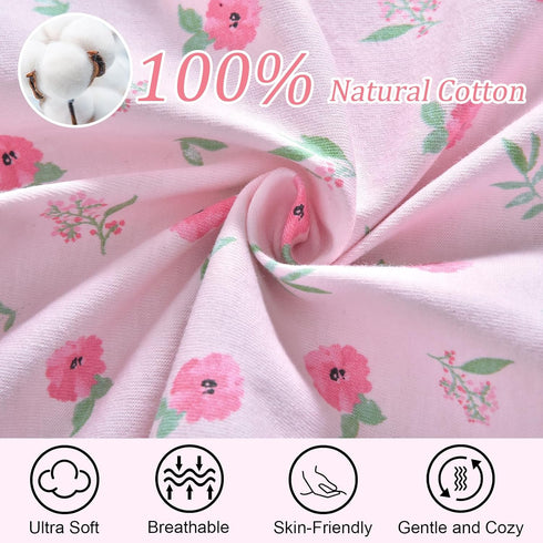 david's kids 100% Cotton Baby Swaddle Wrap 0-6 Months, Soft Breathable Swaddle Blanket for Newborn Infant, Adjustable Baby Swaddle Sleep Sacks for...