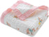 Jay & Ava Baby Muslin Blanket 42” x 42”, Soft Toddler Cotton Baby Blankets for Boy, 4 Layers Bed Muslin Throw for Baby Crib, Large Baby Receiving ...
