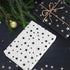 Bolsome 120 Sheets 20 * 14 Inches White Tissue Paper with Black Stars, Black Star Tissue Paper for Gift Wrapping, Black Stars Tissue Paper for Gif...