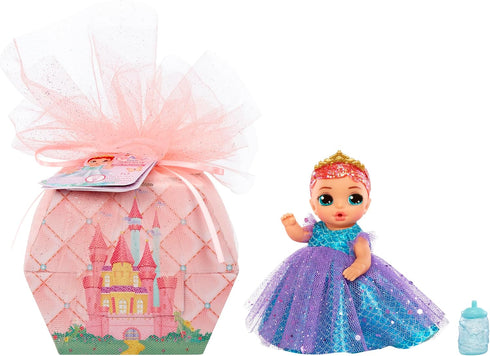 Baby Born Surprise Small Dolls Series 9 - Unwrap Surprise Collectible Baby Doll with 3 Water Surprises, Princess-Themed Dress, Color Change Diaper...