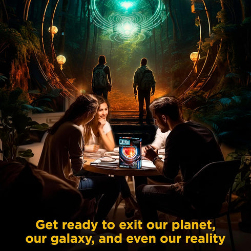 Exit: The Gate Between Worlds | Exit: The Game - A Kosmos Game | Family-Friendly, Card-Based at-Home Escape Room Experience for 1 to 4 Players, Ag...